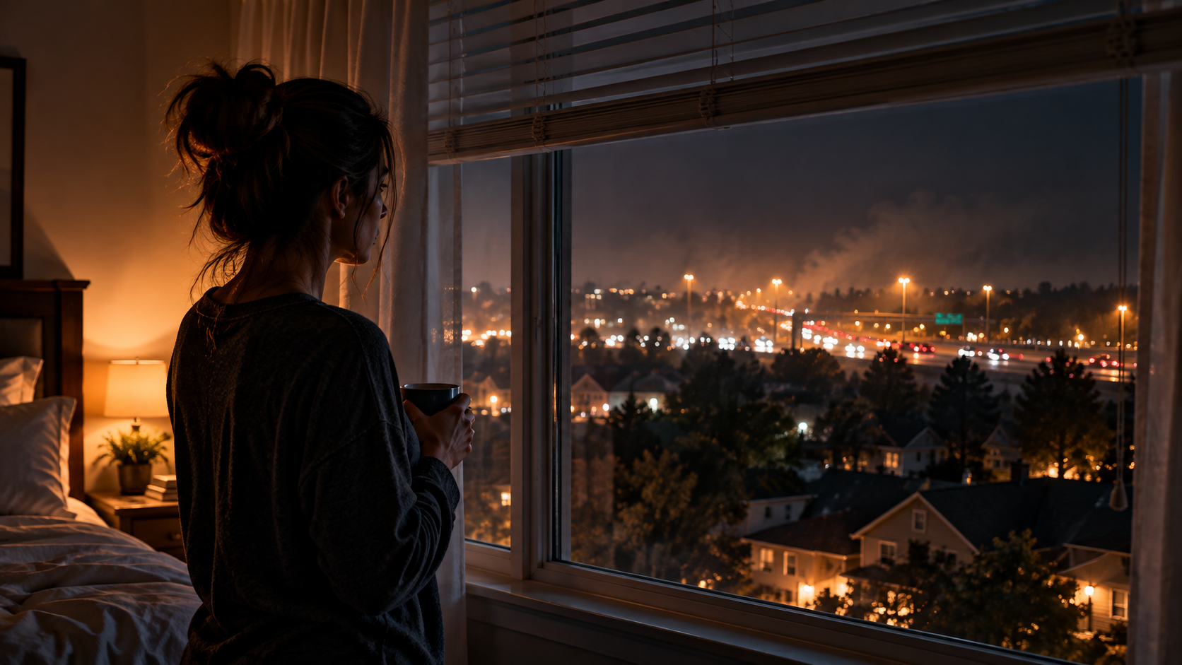 A review of 40 studies links air, noise, and light pollution to suicide risk. Here’s what the evidence can and can’t say.