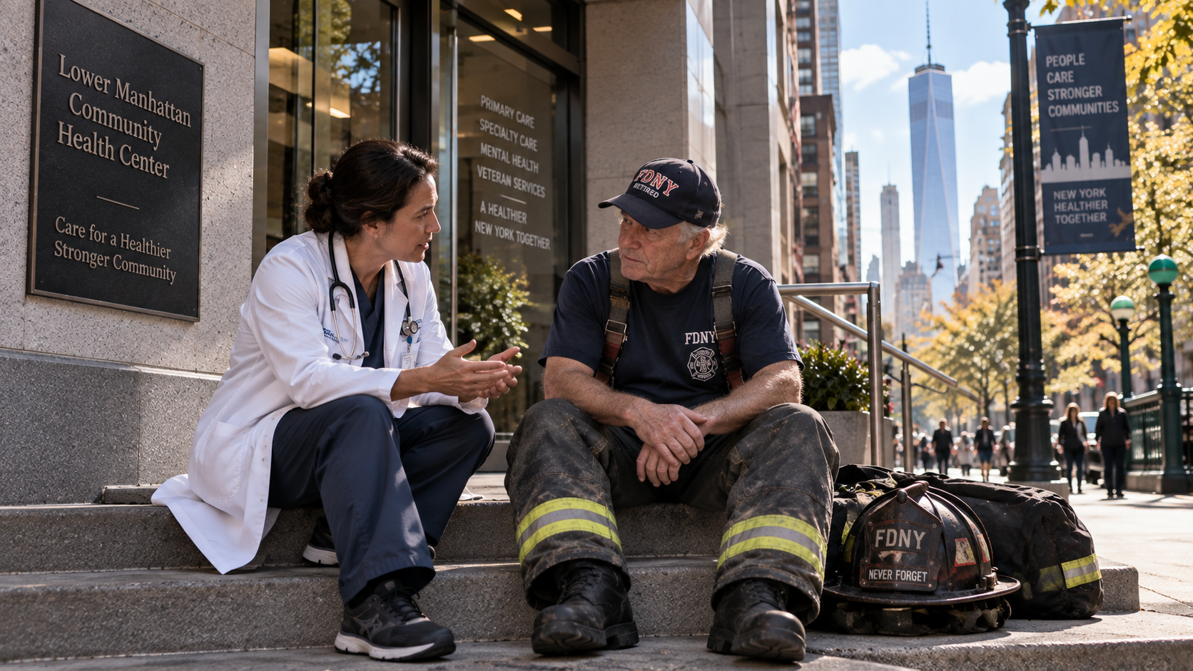 Where a 9/11 responder lives now changes what the exposure did to them then